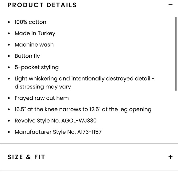 AGOLDE 90s‎ crop distressed denim in shutter. - Picture 5 of 13